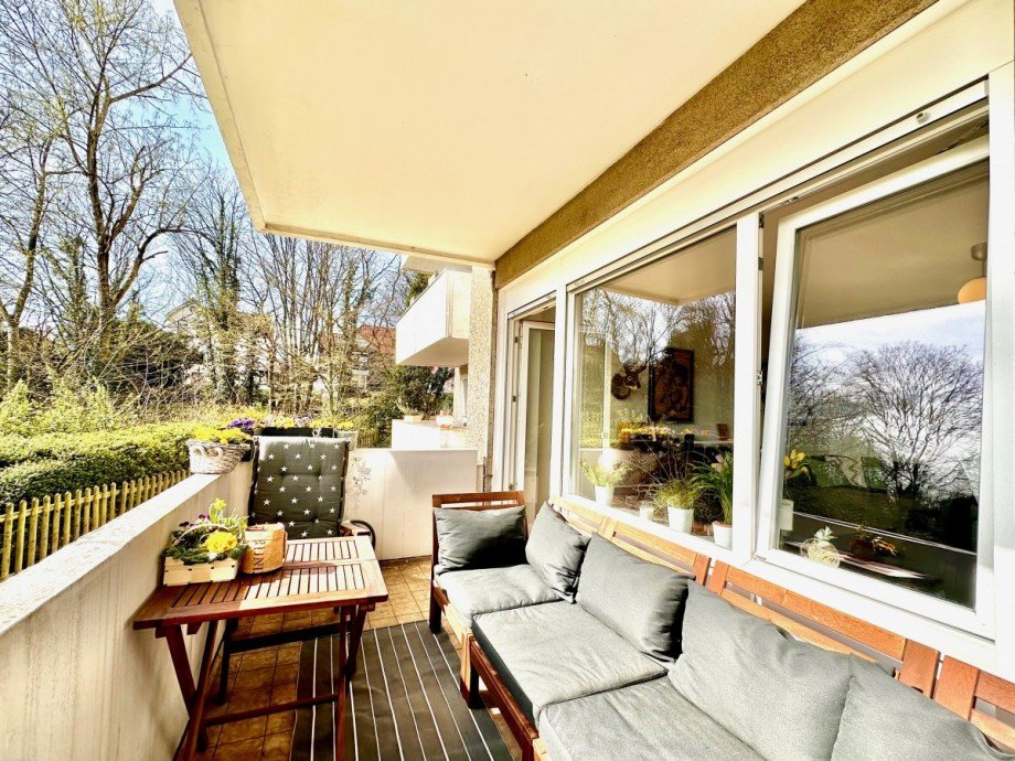 Balkon nach hinten raus Etagenwohnung M�lheim an der Ruhr