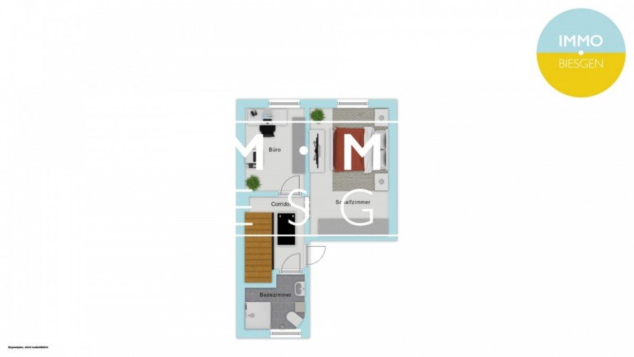 Obergeschoss Haus M�lheim an der Ruhr