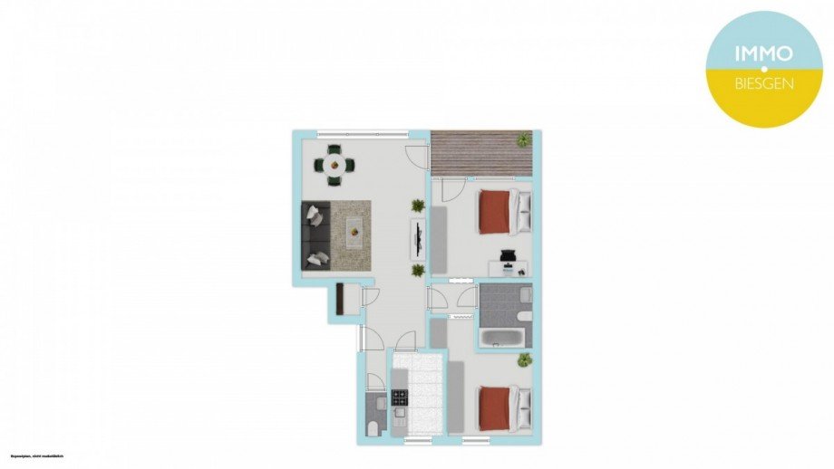 Grundriss Wohnung M�lheim an der Ruhr