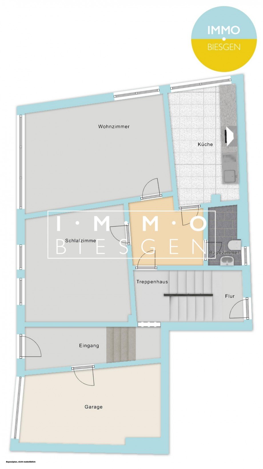 Grundriss Erdgeschoss Mehrfamilienhaus Oberhausen