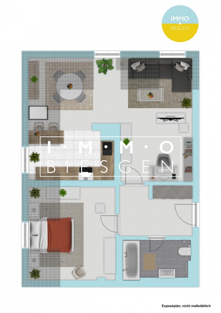 Grundriss Wohnung M�lheim an der Ruhr