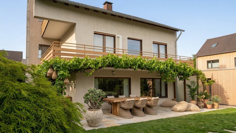 Aussenansicht (KI Modernisierungsvorschlag) Haus M�lheim an der Ruhr