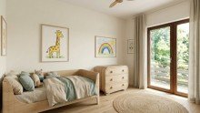 Kinderzimmer  (KI Modernisierungsvorschlag) Freistehendes Einfamilienhaus in 45481 M�lheim Saarn