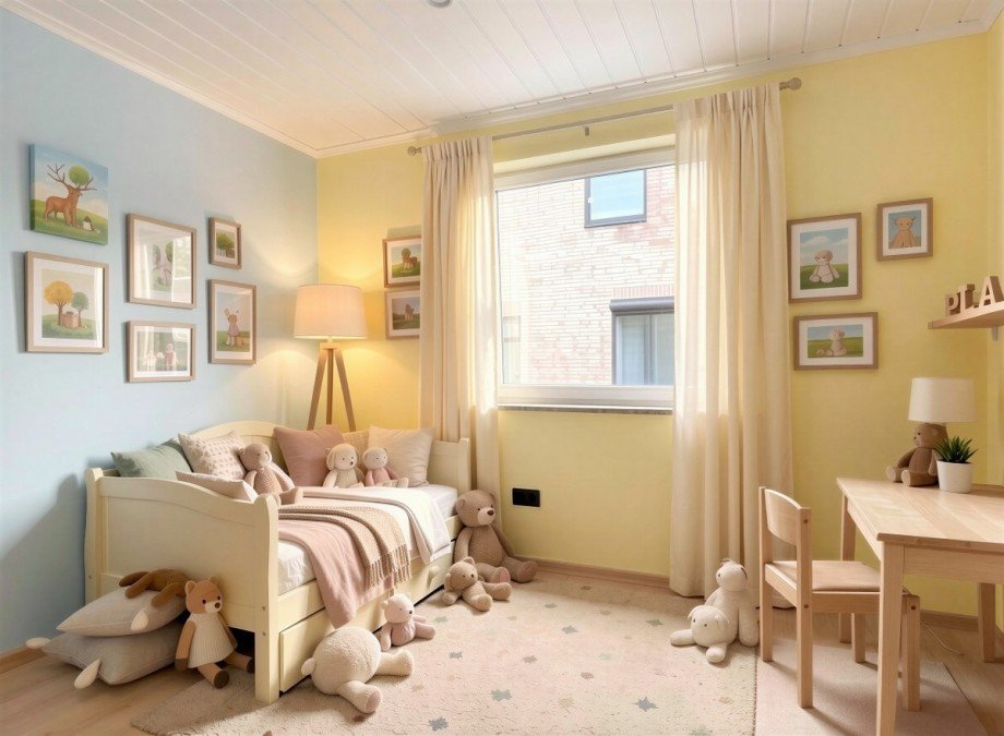 Schlafzimmer 2 - (KI generiert) Haus Duisburg