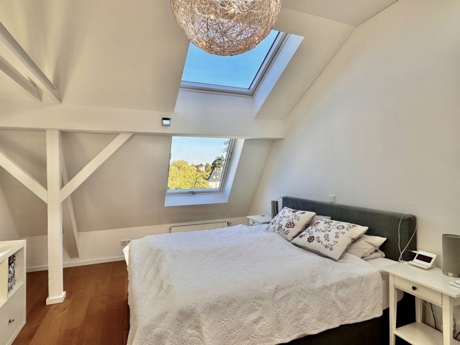 Schlafzimmer Maisonettewohnung M�lheim an der Ruhr