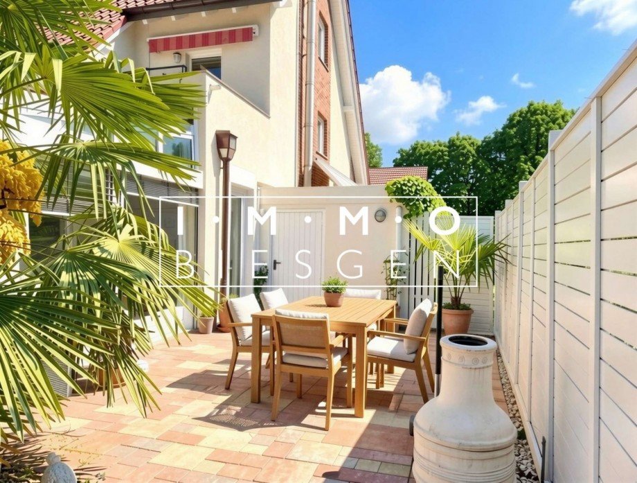 Terrasse - M�blierungsvorschlag Einfamilienhaus Oberhausen
