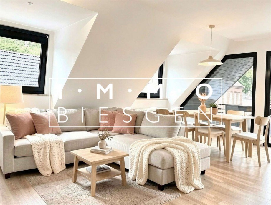 Wohnzimmer - M�blierungsvorschlag Wohnung M�lheim an der Ruhr