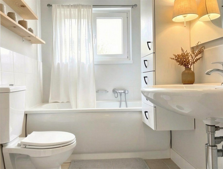 Badezimmer - (KI generiert) Einfamilienhaus Oberhausen