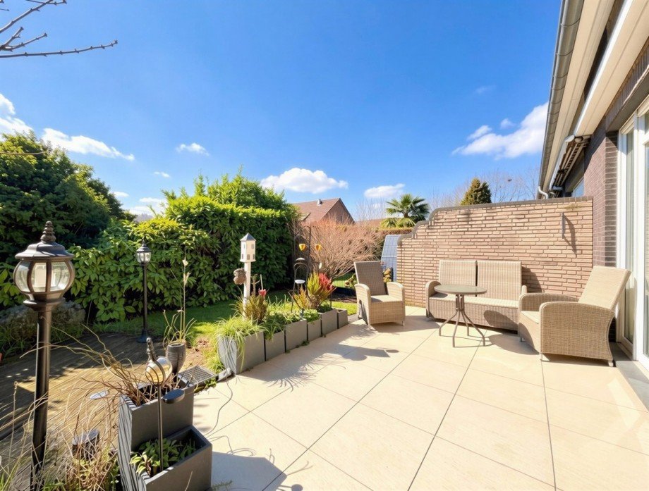 Terrasse Reihenendhaus M�lheim an der Ruhr