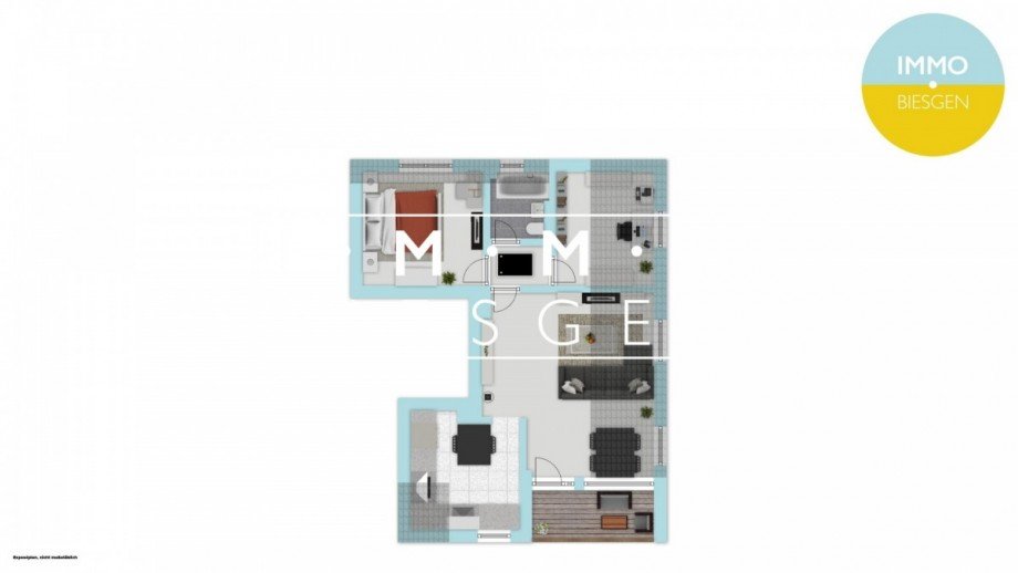 Grundriss Wohnung M�lheim an der Ruhr