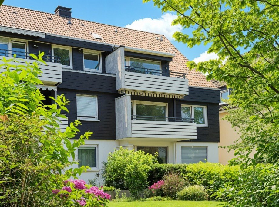 Stra�enansicht Wohnung Essen
