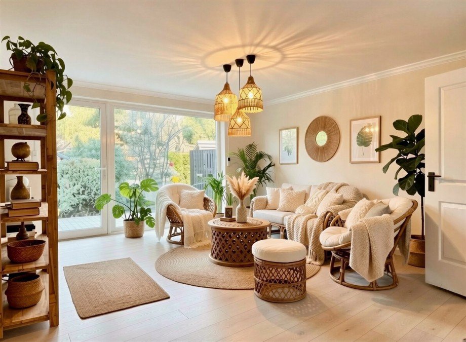 Wohnzimmer - (KI generiert) Haus Duisburg