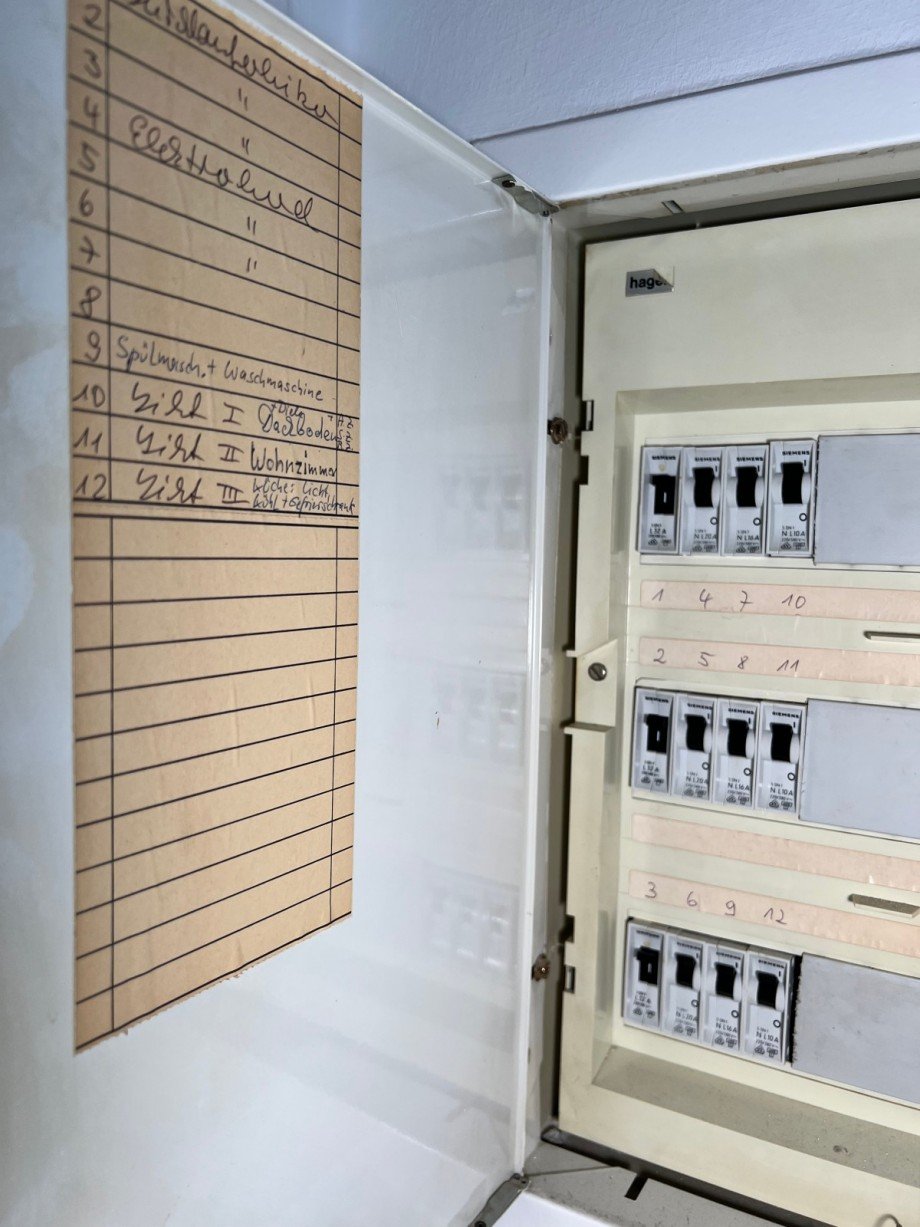 Sicherungskasten Wohnung M�lheim an der Ruhr