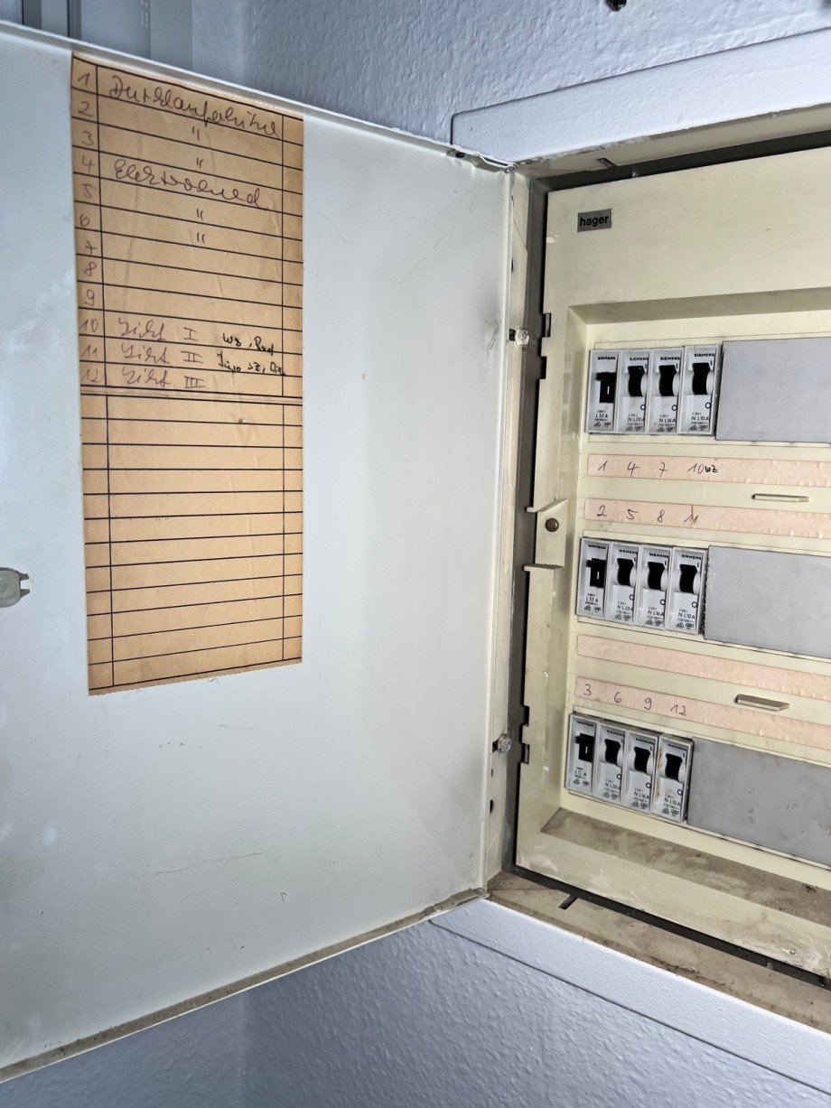 Sicherungskasten Wohnung M�lheim an der Ruhr