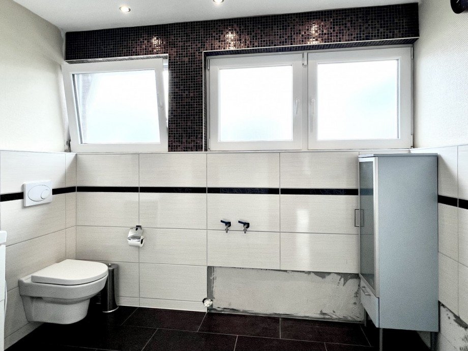 Badezimmer, Badewanne m�glich Reihenhaus M�lheim an der Ruhr