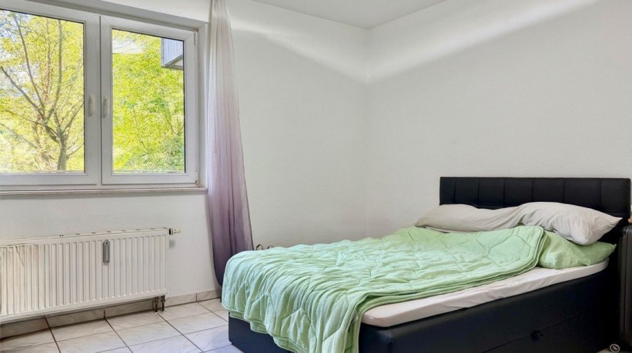 Schlafzimmer Terrassenwohnung M�lheim an der Ruhr