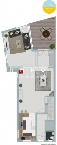 EG Einfamilienhaus mit Einbauk�che und Garage in 45475 M�lheim-D�mpten.