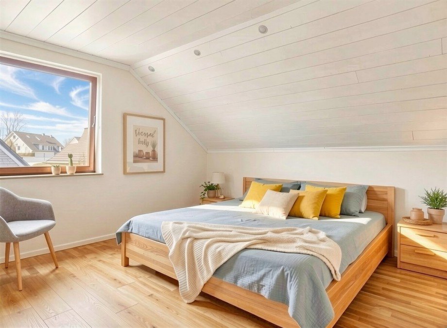 Schlafzimmer 1 - (KI generiert) Haus Duisburg