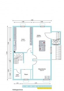Keller (Angaben ohne Gew�hr) Einfamilienhaus mit 3 Kinderzimmern und das Au Pair hat auch noch Platz in 45472 M�lheim an der Ruhr Hei�en.