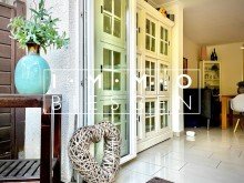 Austritt Garten Einfamilienhaus mit Einbauk�che und Garage in 45475 M�lheim-D�mpten.