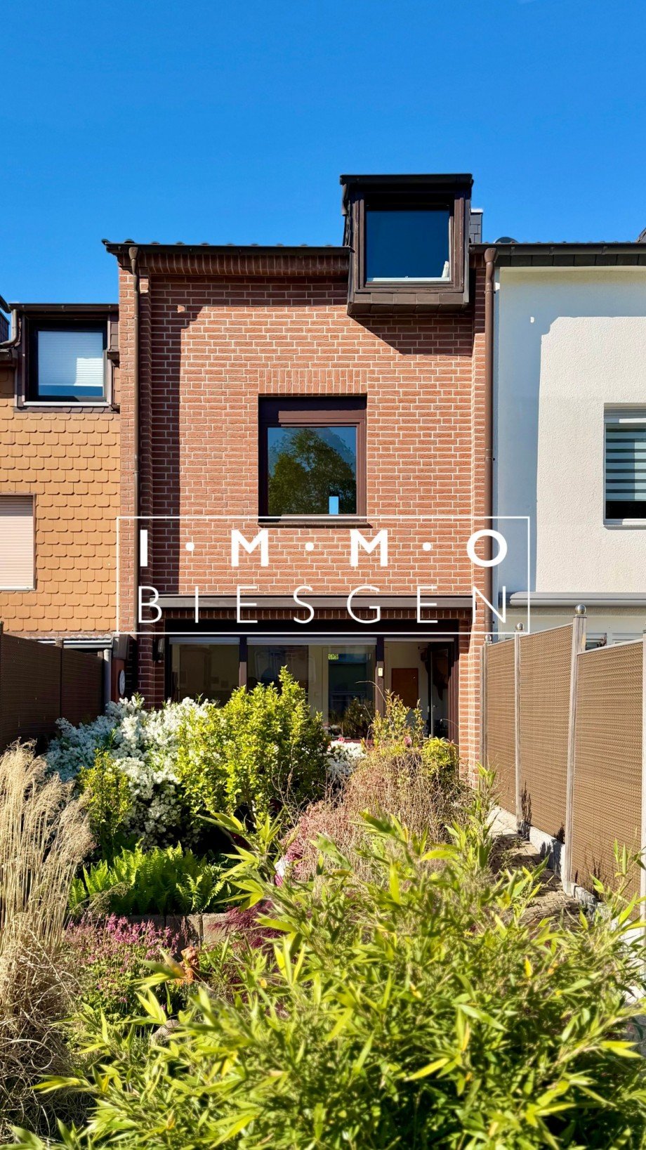 Au�enansicht Reihenmittelhaus M�lheim an der Ruhr
