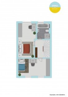 Grundriss Obergeschoss Tolles Reihenhaus zum Verkauf. Einfamilienhaus f�r die Familie.