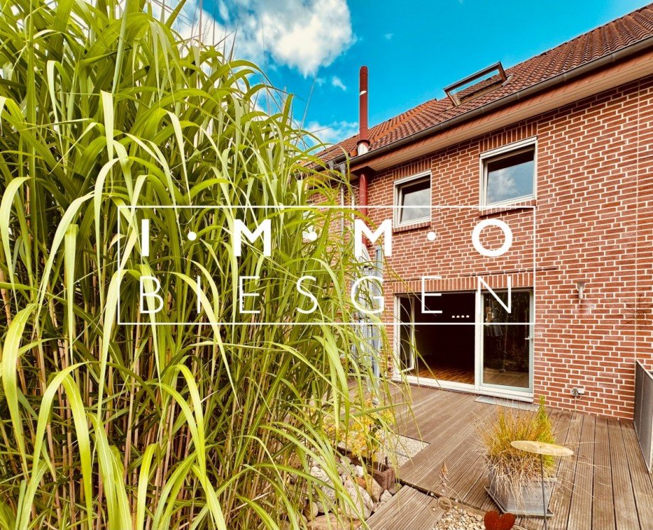 Au�enansicht Garten Reihenmittelhaus Dortmund