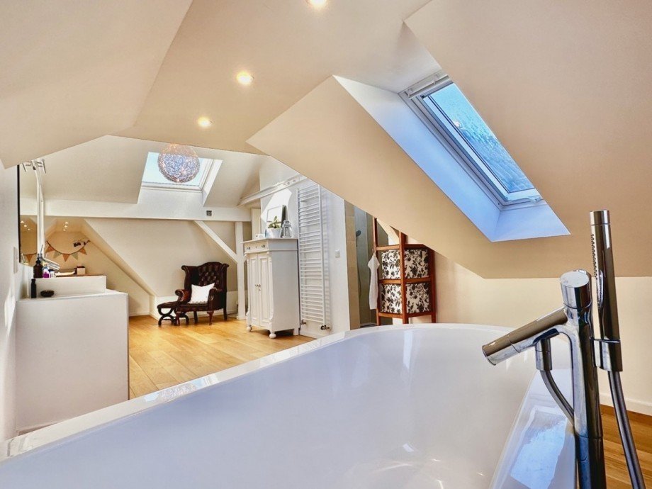 Badezimmer 1 Maisonettewohnung M�lheim an der Ruhr