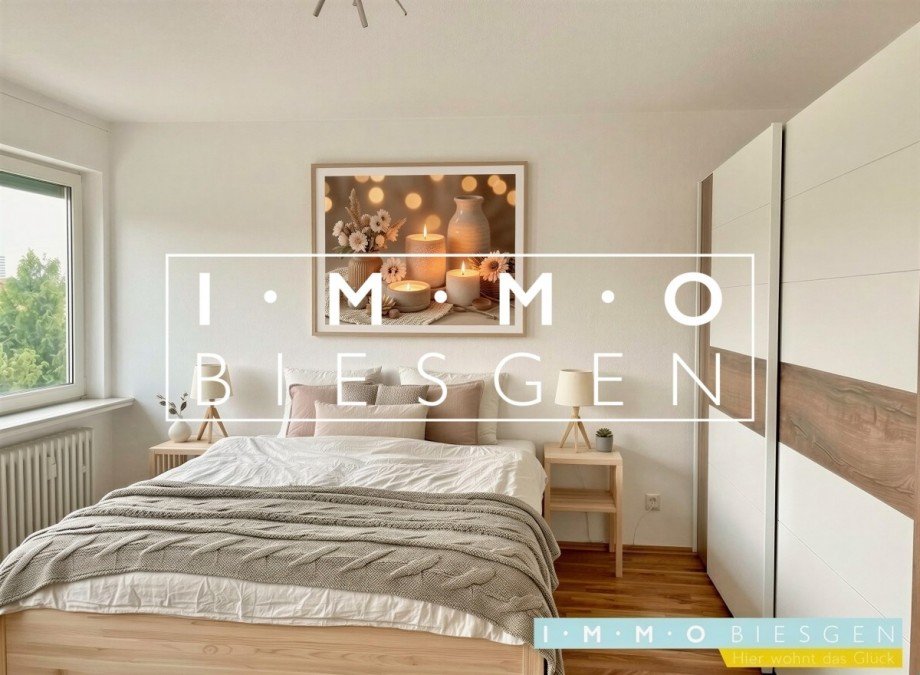 Schlafzimmer virtuell eingerichtet Etagenwohnung M�lheim an der Ruhr