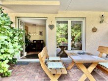 Terrasse Dorf Saarn: 3,5-Zimmer-Gartenwohnung mit Stellplatz - Erbpachtobjekt in 45481