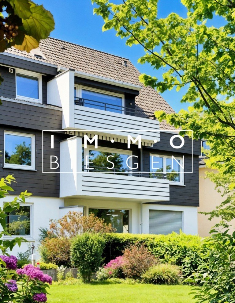 Stra�enansicht Essen Wohnung Familien willkommen! Attraktive 4,5-Zimmer Wohnung mit Garage in Essen-Frohnhausen.