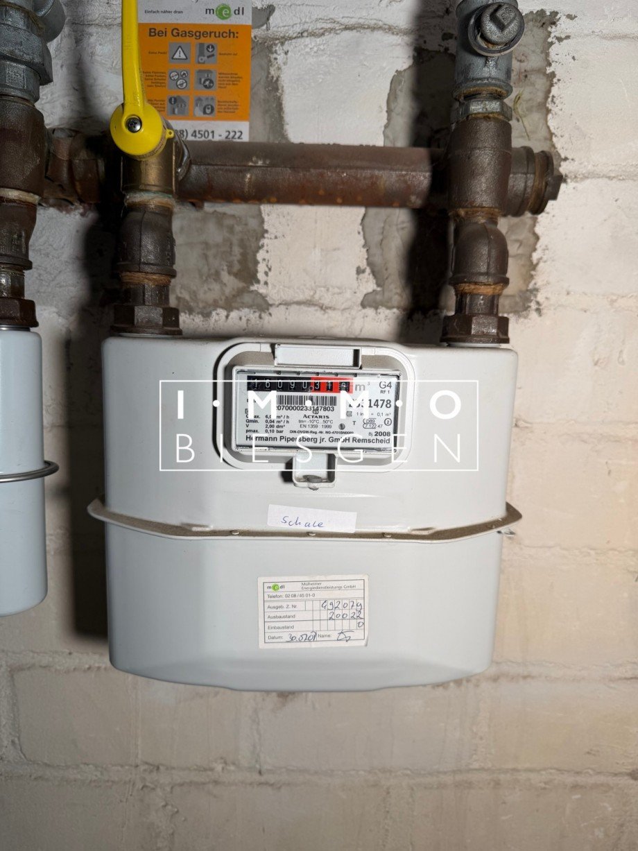 Gasmesser Etagenwohnung M�lheim an der Ruhr