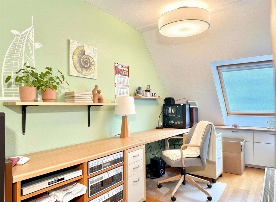 Arbeitszimmer - (Renovierungsvorschlag) Reihenendhaus M�lheim an der Ruhr