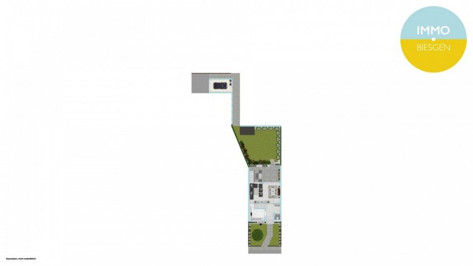 Au�enbereich Reihenhaus M�lheim an der Ruhr