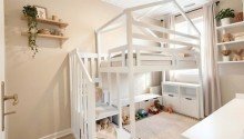 Kinderzimmer - M�blierungsvorschlag  Haus im Haus  Familientraum mit Garten, Pool, Sauna und Garage in Oberhausen