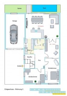 Erdgeschoss - Wohnung1 Zwischen Schellenberger Wald und Bredeneyer Berg! Haus in Essen-Stadtwald