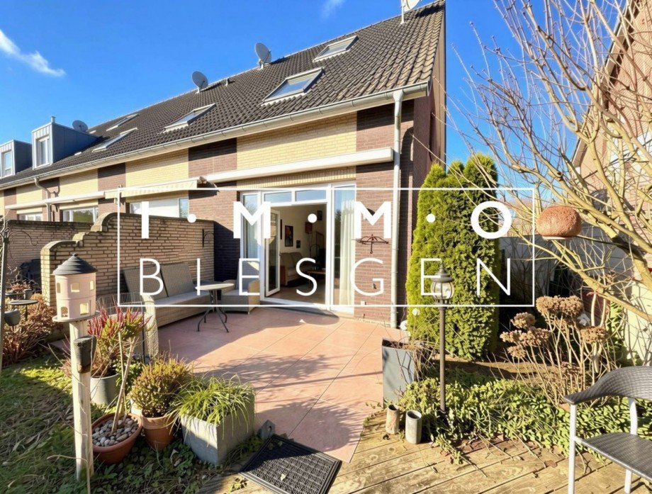 Au�enansicht Reihenendhaus M�lheim an der Ruhr