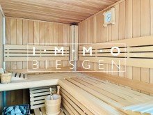 Sauna im 2. Bad im 1.OG und Zugang zur Loggia Zwischen Schellenberger Wald und Bredeneyer Berg! Haus in Essen-Stadtwald